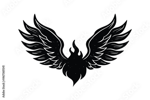 fire tattoo vector