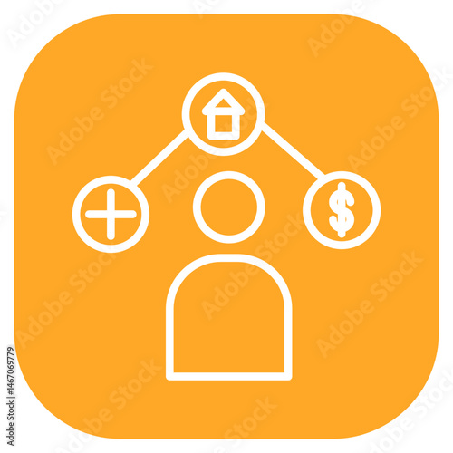 Resource Allocation Icon