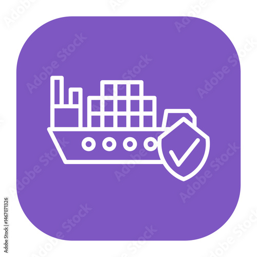 Shipment Insurance Icon