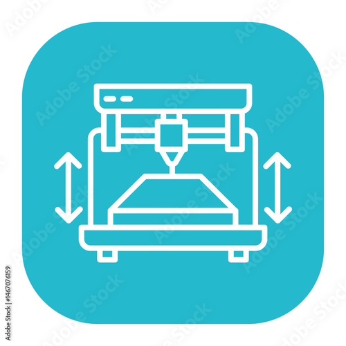 Obraz na plátně Bed Leveling Icon