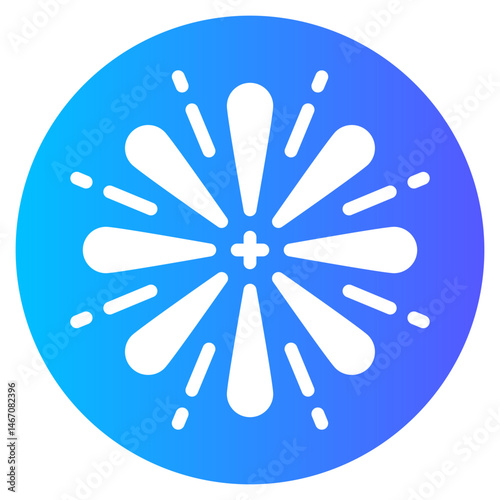 firework gradient icon