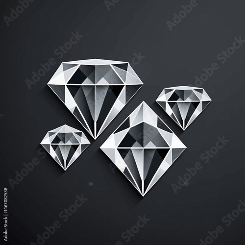 Diamonds-Gems-Jewelry-Luxury-Shiny-Precious-Stones-Black-Background