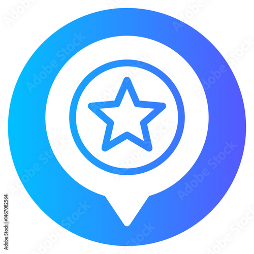 location gradient icon