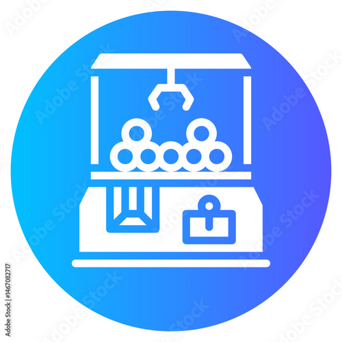 toy machine gradient icon