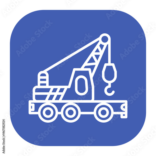 Mobile Crane Icon