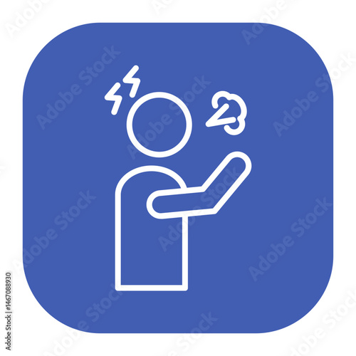 Shortness of Breath Icon
