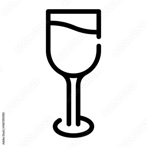 glass line icon
