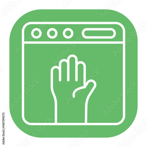 Raise Hand Icon