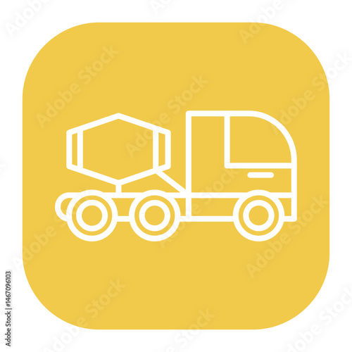 Concrete Mixer Icon