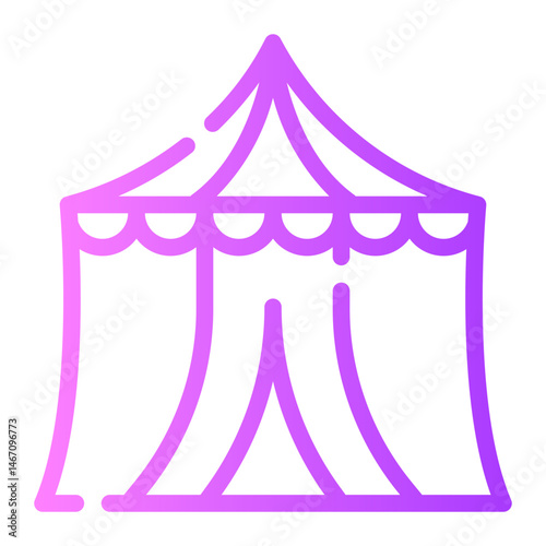 carnival gradient icon