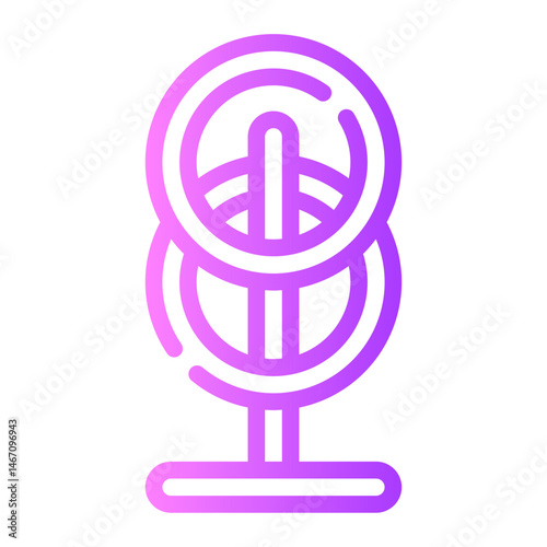 hoop gradient icon
