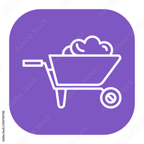 Wheelbarrow Icon