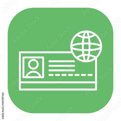 Travel Visa Icon