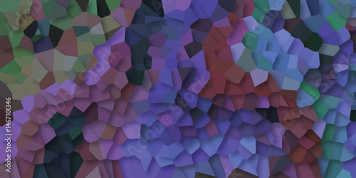 Abstract polygonal mosaic background with soft pastel colors ideal for various design projects, presentations, and website graphics, offering a stylish and modern visual effect.