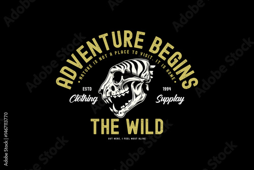 Outdoor graphic tee design streetwear style modern tee design
