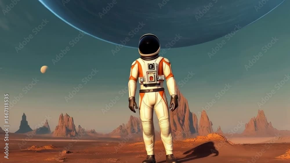 Explorando otro planeta 