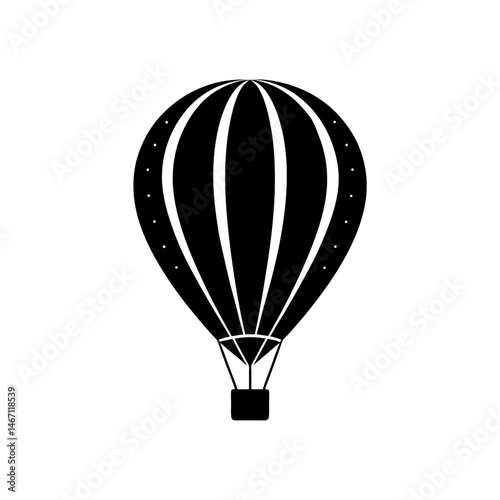 a hot air balloon festival in the morning  