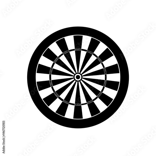 dartboard  a miniature or standard dartboard with 