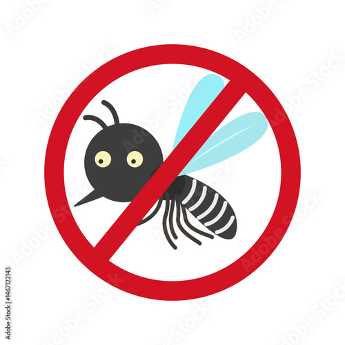 mosquito bite. dengue fever concept