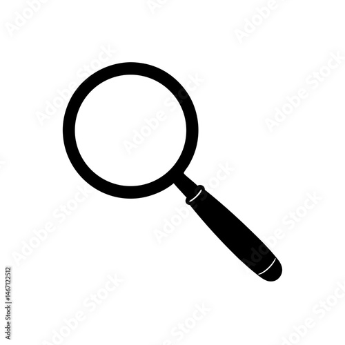 magnifying glass  a classic handheld magnifying