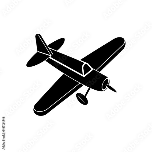 toy airplane  a small model airplane  either vinta.svg