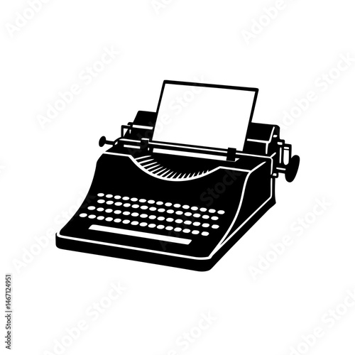 typewriter  a vintage mechanical typewriter  