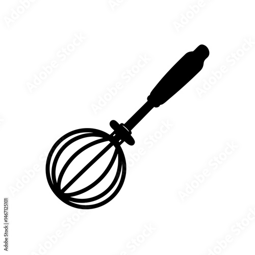 vintage egg beater  a hand crank metal egg beater .svg