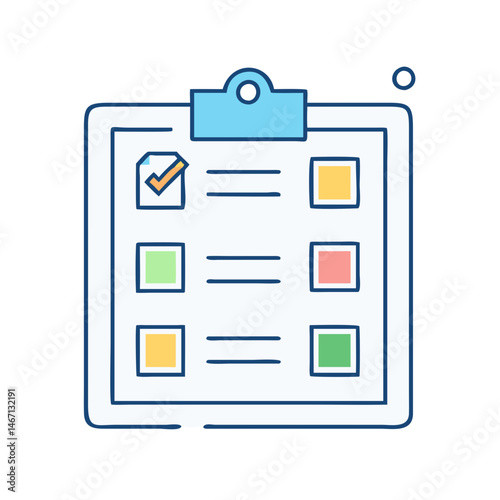 Checklist task management todo list planning schedule project management organization board item