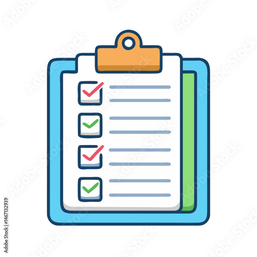 Checklist clipboard task list planning to do list reminder organization project management work 90
