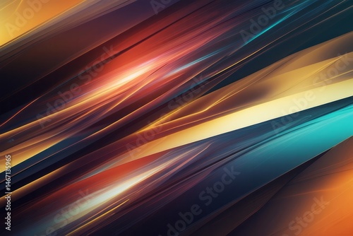 Abstract background of glitch lighting