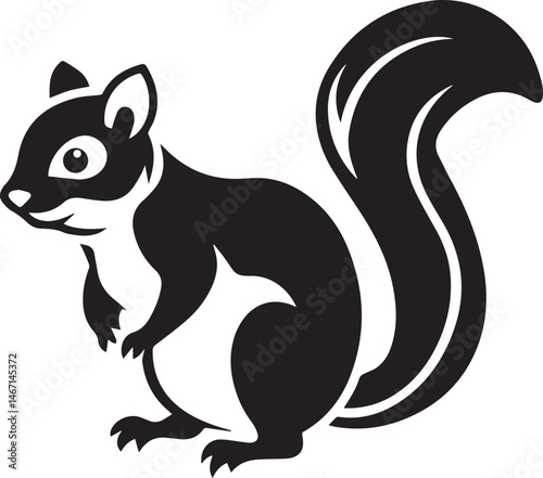 Hand-drawn squirrels, black and white sketches, detailed fur textures, various poses, bushy tails, expressive eyes, woodland creatures, scientific illustration style, transparent background, naturalis