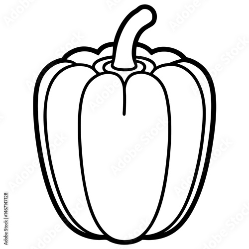 Bell Pepper icon vector