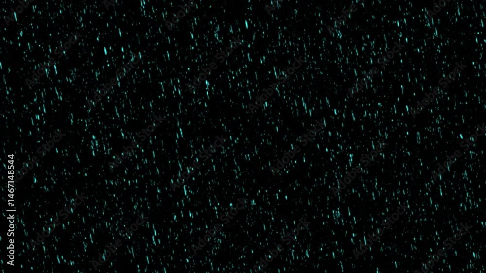 Blue Particles Grunge Rain Animation Blue Particles Grunge Rain Animation