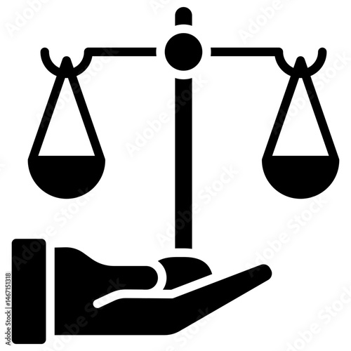 Legal Advice glyph icon