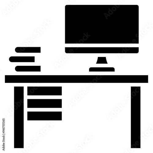 Work Place glyph icon