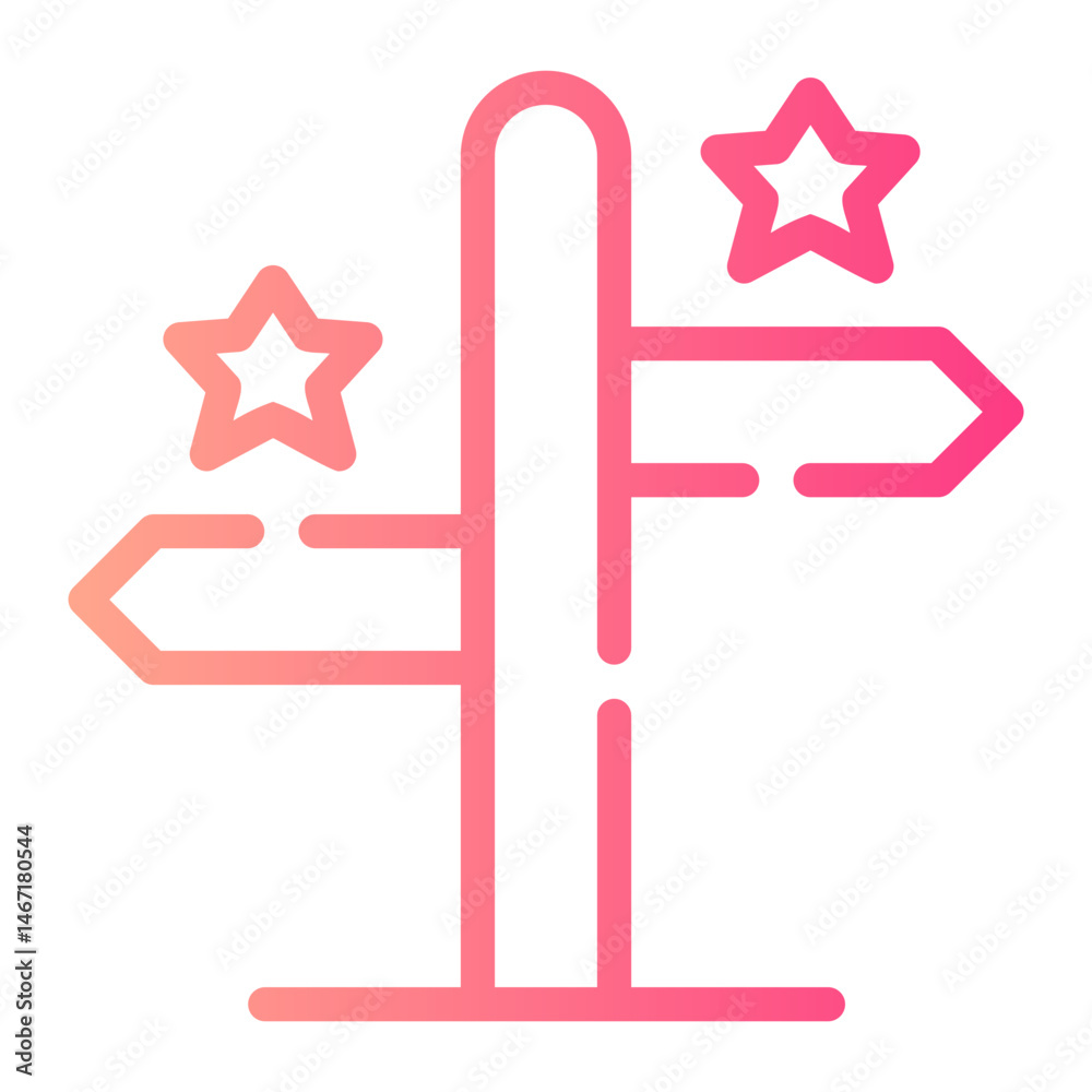 Fototapeta premium road sign icon