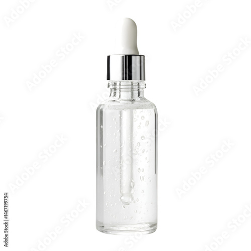 perfume bottle isolated on white