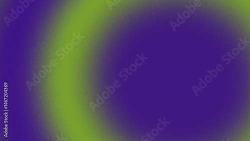 Abstract gradient artwork featuring a lime green curve against a deep purple background.  The colors blend smoothly creating a soft, ethereal effect
