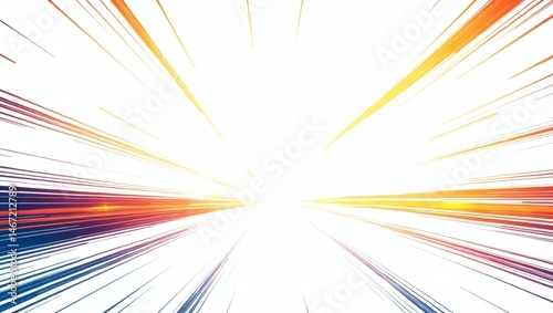 abstract artistic rendering of bright lines forming dynamic energy patterns and a strong sense of speed