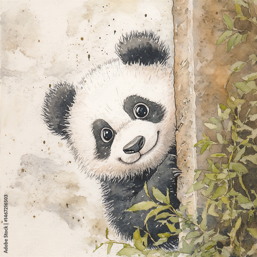 Fototapeta premium panda 