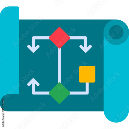 Workflow Diagram Icon