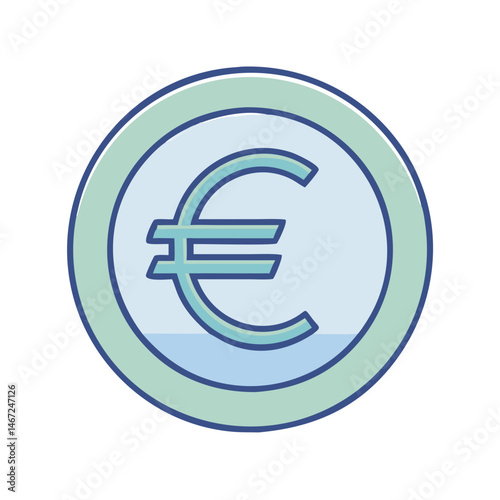 Euro coin currency finance money investment european union symbol economy wealth savings cash payment exchange
