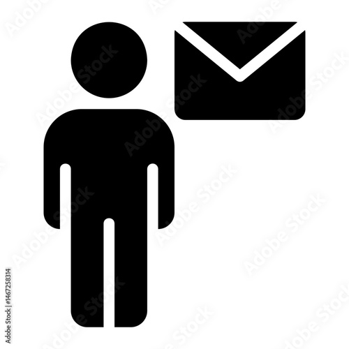mail glyph icon