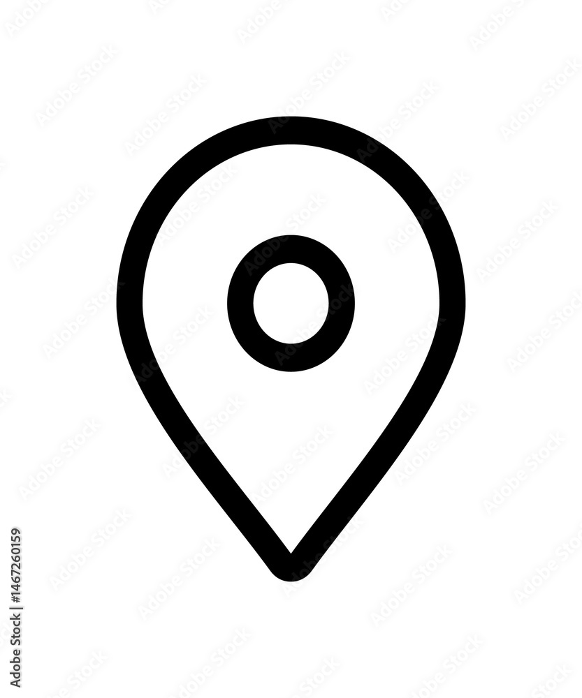 pin icon vector pin icon vector