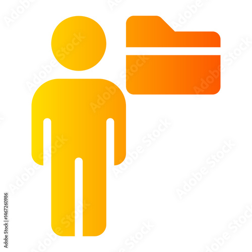 folder gradient icon