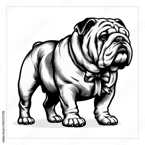 Cute and versatile Dog illustrations for t-shirts, stickers, books, and digital designs—perfect for commercial or personal projects