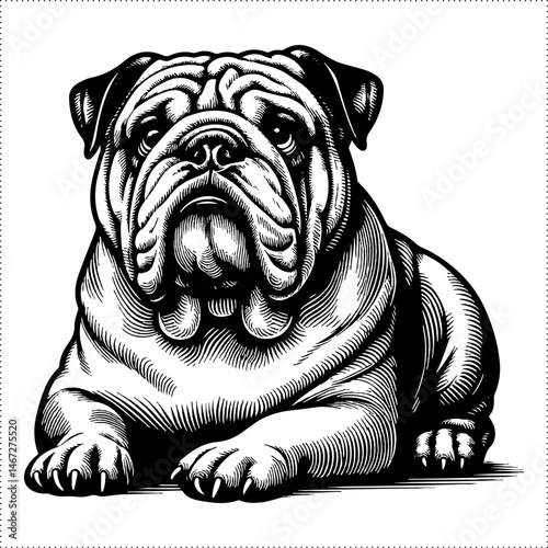 Cute and versatile Dog illustrations for t-shirts, stickers, books, and digital designs—perfect for commercial or personal projects