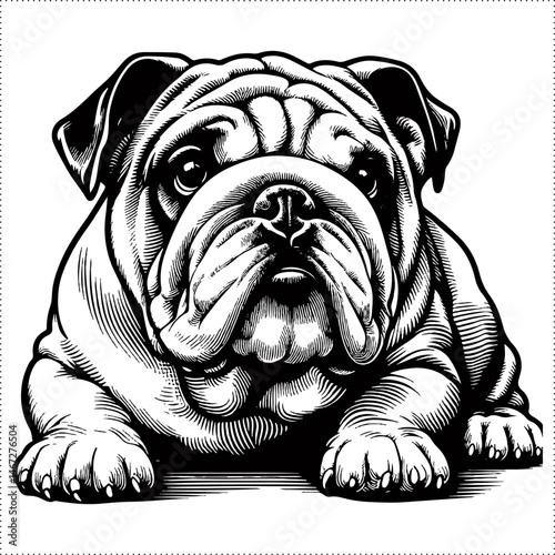 Cute and versatile Dog illustrations for t-shirts, stickers, books, and digital designs—perfect for commercial or personal projects