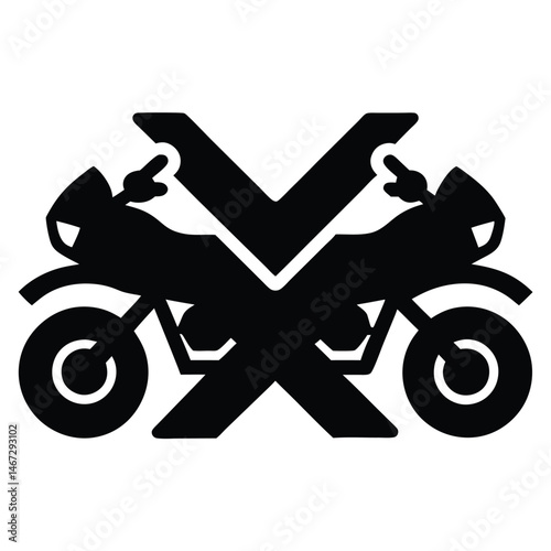 Motorcycle Parking Prohibited No Motorcycles Allowed Sign
