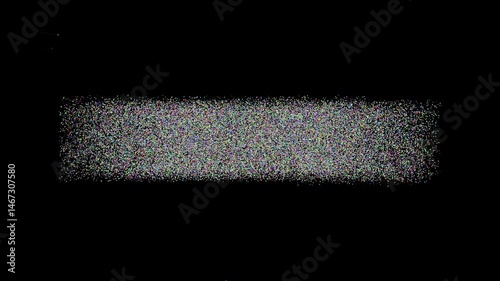 Words EMBRACE THE CHANGE displayed in a format formed by numerous tiny dots that come together to create the text against a dark black backdrop promoting adaptability